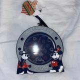 Disney Holiday | Disney Cruise Line 2020 Mickey & Minnie Mouse Photo Ornament | Color: Black/Gray | Size: Os