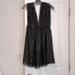 Zara Dresses | A Cute Black And Gold Summer Dress. Worn Only Once- Like New. | Color: Black/Gold | Size: S
