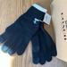 Coach Accessories | Coach Black Tech Gloves | Color: Black/Tan | Size: Os
