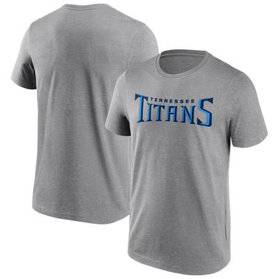 Tennessee Titans Neutral Color Wordmark T-Shirt - Herren - Groß & Groß Big Image