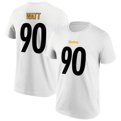Pittsburgh Steelers Road Name & Number T-Shirt - TJ Watt - Herren - Big & Tall Image