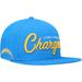 Men's Pro Standard Powder Blue Los Angeles Chargers Script Wordmark Snapback Hat