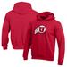 Youth Champion Red Utah Utes Eco Powerblend Pullover Hoodie