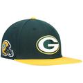 Men's Pro Standard Green/Gold Green Bay Packers 2Tone Snapback Hat