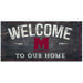 Morehouse Maroon Tigers 6'' x 12'' Welcome to Our Home Sign