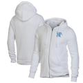 Men's Alternative Apparel White Memphis Tigers Rocky Full-Zip Hoodie