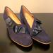 Anthropologie Shoes | Brand New In Original Box Anthropologie Kmb Navy/Marin Heels Size 10 | Color: Blue | Size: 10