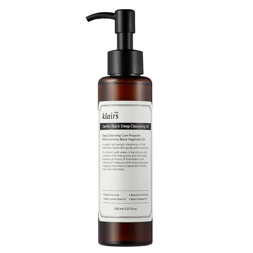 Dear Klairs - KLAIRS GENTLE BLACK DEEP CLEANSING OIL Reinigungsöl 150 ml