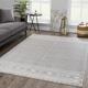 Tigris TGS-2324 2' x 3' Transitional,Farmhouse Ivory/Gray Area Rug - Hauteloom