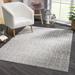 MARASH KMRSH-4607 5'3" x 7'3" Farmhouse,Transitional Updated Traditional Dark Gray/Ivory/Medium Gray Area Rug - Hauteloom