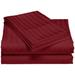 1200 Thread Count Cotton Deep Pocket Luxury Hotel Stripe Sheet Set