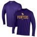 Men's Under Armour Purple Wisconsin-Stevens Point Pointers Performance Long Sleeve T-Shirt
