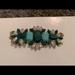 J. Crew Jewelry | J.Crew Dark Green & Mint Diamond Bracelet! | Color: Gold/Green | Size: Os