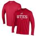 Men's Under Armour Red Utah Utes Performance Long Sleeve T-Shirt
