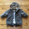 Burberry Jackets & Coats | Burberry Baby Olive & Nova Check Coat | Color: Cream/Green | Size: 6-12 Months