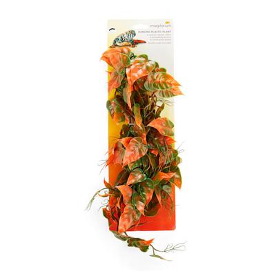 Imagitarium Green & Brown Hanging Plastic Plant, Large