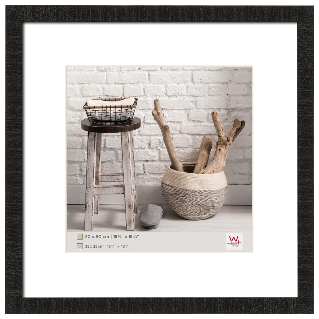 walther + design Walther Design Bilderrahmen Home 50 x 50 cm Schwarz Image