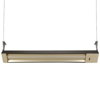 TPI OCH Series OCH-46-277VE Brown Outdoor / Indoor Quartz Electric Infrared Heater - 277V, 2000W