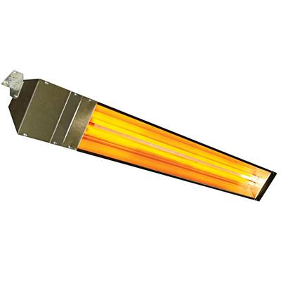 TPI OCH2 Series OCH2-55-277V-SS Stainless Steel Outdoor / Indoor Quartz Electric Infrared Heater - 277V, 4000W