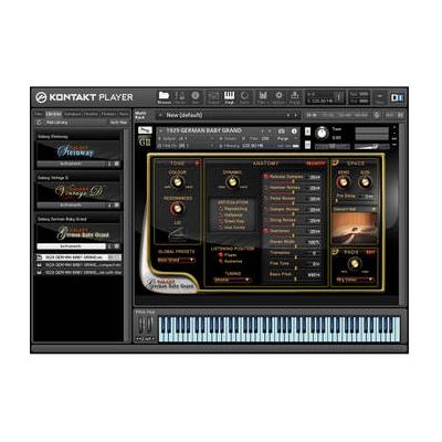 Best Service Galaxy II German Baby Grand Piano - Virtual Instrument (Download) 1133-24