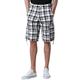 Matchstick Men's Plaid Summer Cargo Shorts #S3620K(S3620K Check#5,3XL/38)