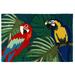 "Liora Manne Frontporch Parrot Pals Indoor/Outdoor Rug Multi 2'6"" x 4' - Trans Ocean FTP34456744"