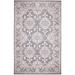 "Liora Manne Malibu Kashan Indoor/Outdoor Rug Silver 7'10"" Square - Trans Ocean MAUS8822447"