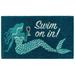 Liora Manne Natura Swim On In Outdoor Mat Ocean 2' x 3' - Trans Ocean NTR23208104