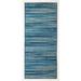 "Liora Manne Marina Stripes Indoor/Outdoor Rug China Blue 1'11"" x 4'11"" - Trans Ocean MNAR5805203"