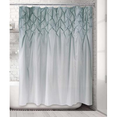Gray Ombre Pin Tucked Shower Curtain, Zulily Shower Curtains