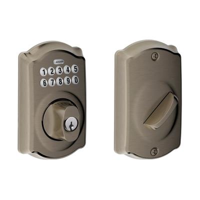 Schlage Camelot Electronic Keypad Single Cylinder Deadbolt