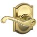 Schlage Flair Single Cylinder Keyed Entry Door Lever Set with