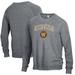 Men's Alternative Apparel Heathered Gray Western Michigan Broncos The Champ Raglan Pullover Sweatshirt