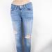 Levi's Jeans | Levi's 524 Too Superlow Crop 1 (25 X 26) Women's Juniors Denim Jeans Medium Wash | Color: Blue | Size: 1j