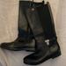 Michael Kors Shoes | Girls Michael Kors Tall Black Boots Size 4, Gently Used | Color: Black | Size: 4bb