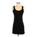 Vero Moda Casual Dress - Mini: Black Solid Dresses - Women's Size Small