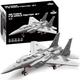 APOSTROPHE Games Fighter Jet Building Block Set – 227-Pcs F-15 Eagle Fighter Jet Building Toys Set – Building Block Plane Toy for Kids Older Than 10 and Adults – Compatible with All Building Bricks