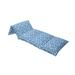 East Urban Home Mix of Seahorses Pipefishes & Others Swimming Diving Deep Zone Summertime Outdoor Cushion Cover in Blue | 36 W x 88 D in | Wayfair