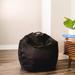 Big Joe kids Classic Teardrop Bean Bag Chair in Stain Resistant Fabric Polyester in Black | 16 H x 26 W x 25 D in | Wayfair 6300602