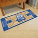 30 x 0.25 in Area Rug - FANMATS Tennessee State University NCAA Basketball Runner 30"X72" Nylon | 30 W x 0.25 D in | Wayfair 31089