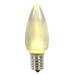 Vickerman Light Bulb, Ceramic in White | 3.25 H x 1.15 W x 1.15 D in | Wayfair XLEDSC91T-25