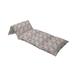 East Urban Home Sea Graphic w/ Grunge Distressed Diagonal Forms & Marine Nautical Outdoor Cushion Cover in Gray/Brown | 27 W x 88 D in | Wayfair