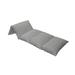 East Urban Home Concrete Geometric w/ Odd Minimalist Linked Outdoor Cushion Cover Polyester in Gray | 36 W x 88 D in | Wayfair