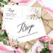 Koyal Wholesale Wedding Coral Reply Cards Paper | 0.2 H x 6 W x 4 D in | Wayfair A3PP04835