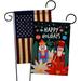 Ornament Collection Holidays Nutcracker Christmas 2-Sided Polyester 18.5 x 13 in. Garden Flag in Black/Green/Red | 18.5 H x 13 W in | Wayfair