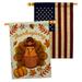 Ornament Collection 2-Sided Polyester 3'3 x 2 ft. House Flag in Blue/Red/Yellow | 40 H x 28 W in | Wayfair OC-TG-HP-192283-IP-BOAA-D-US20-OC