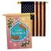 Ornament Collection 2-Sided Polyester 3'3 x 2 ft. House Flag in Blue/Red | 40 H x 28 W in | Wayfair OC-FR-HP-192512-IP-BOAA-D-US21-OC