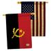 Breeze Decor Home Decor 2-Sided Polyester 3'3 x 2'3 ft. House Flag in Black/Red/Yellow | 40 H x 28 W in | Wayfair BD-CY-HP-108286-IP-BOAA-D-US15-BD