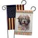 Breeze Decor Miniature Poodle Happiness 2-Sided Polyester 18 x 13 in. Garden Flag | 18.5 H x 13 W in | Wayfair BD-PT-GP-110228-IP-BOAA-D-US20-BD