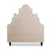 House of Hampton® Vogel Panel Headboard Upholstered/Velvet/Polyester/Cotton in Brown | 75 H x 64 W x 5 D in | Wayfair